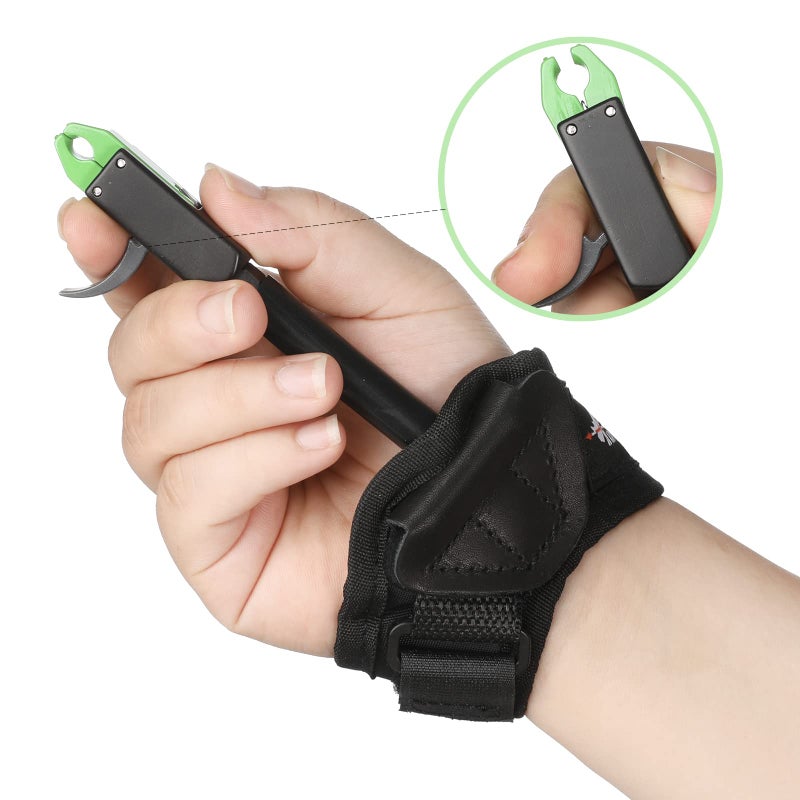 Linkboy Archery Release Aid Compound Bow Trigger Caliper Release - Adjustable Wrist Strap Pack of 1 - Image 5